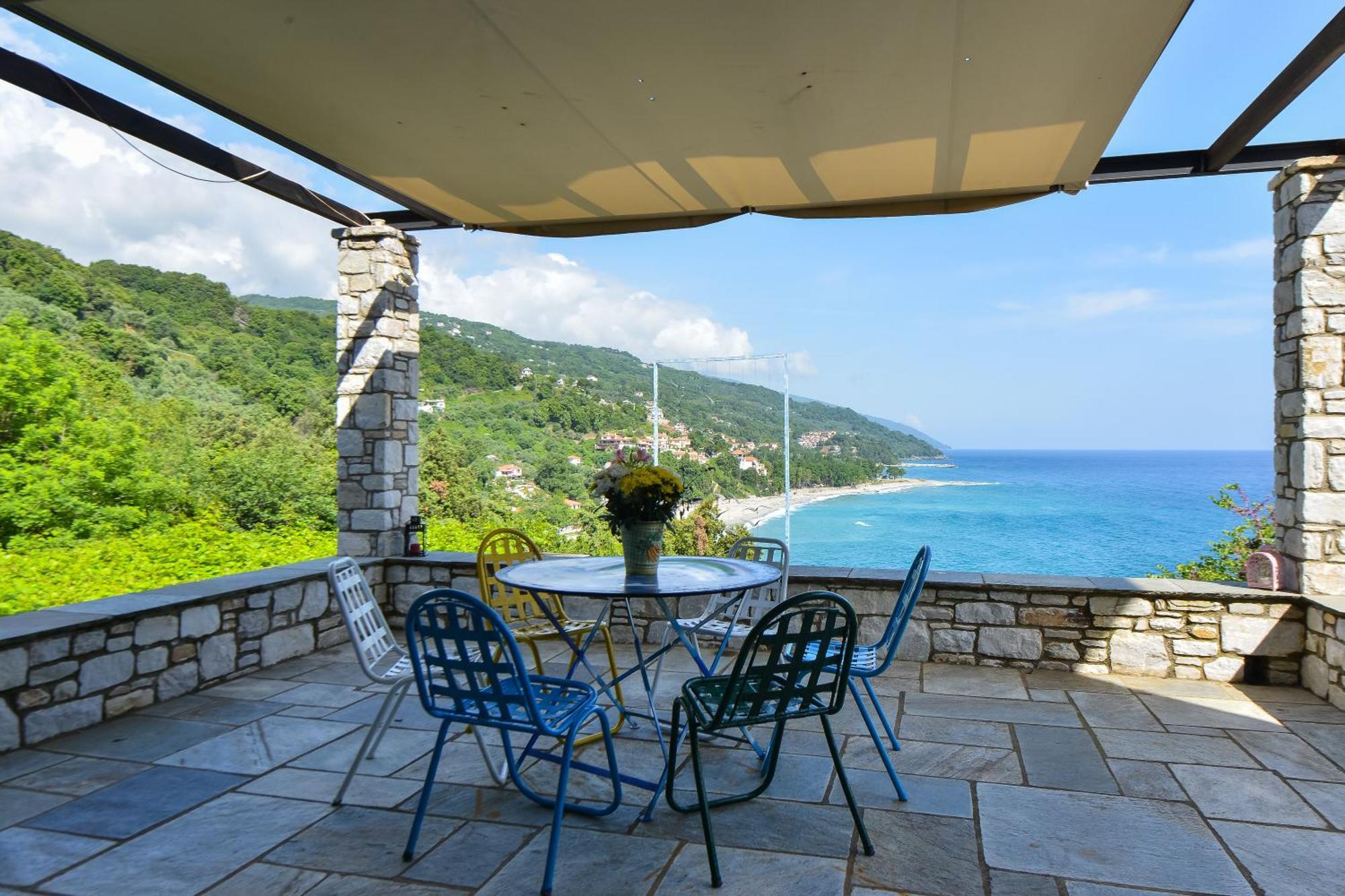 Pelion Bnb Luxury Homes Дамухари Экстерьер фото