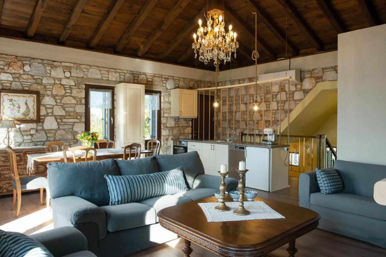 Pelion Bnb Luxury Homes Дамухари Экстерьер фото