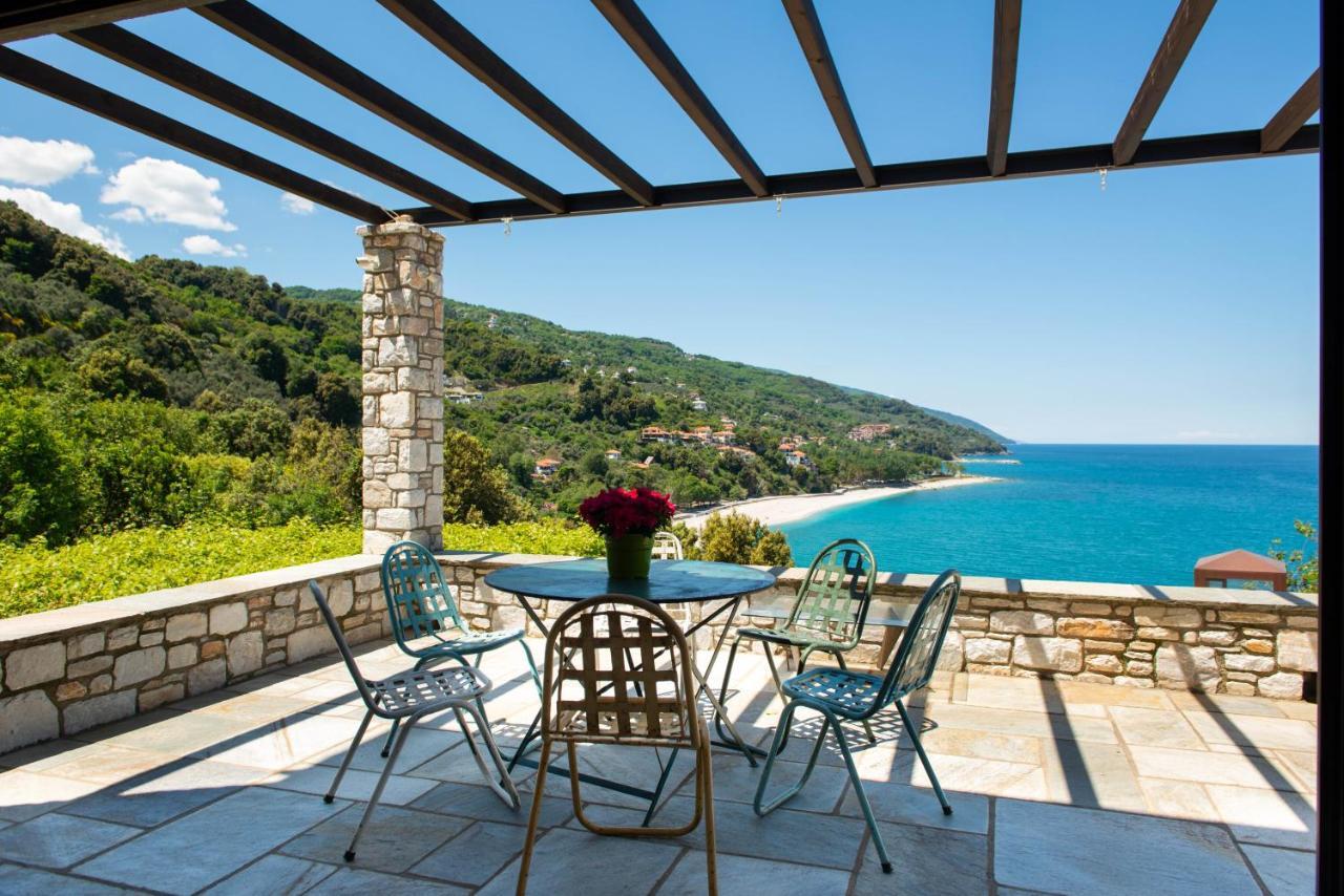 Pelion Bnb Luxury Homes Дамухари Экстерьер фото