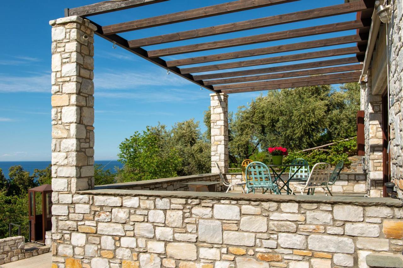 Pelion Bnb Luxury Homes Дамухари Экстерьер фото