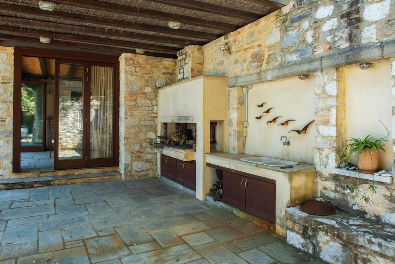 Pelion Bnb Luxury Homes Дамухари Экстерьер фото